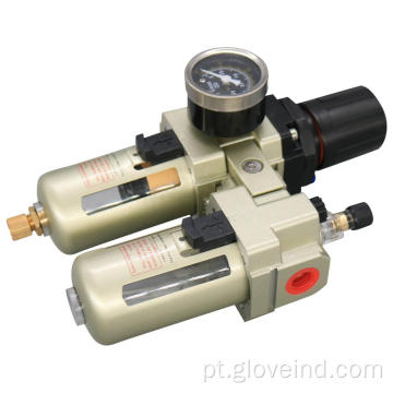 lubrificador regulador de filtro de ar de tratamento de fonte pneumática